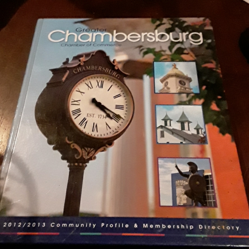 GREATER CHAMBERSBURG  CHAMBER OF  COMMERCE BOOK